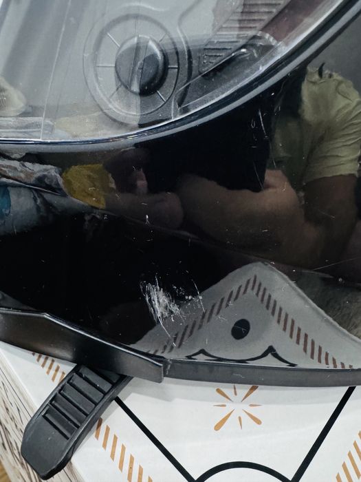 Мотошлем hjc (двойной визор)