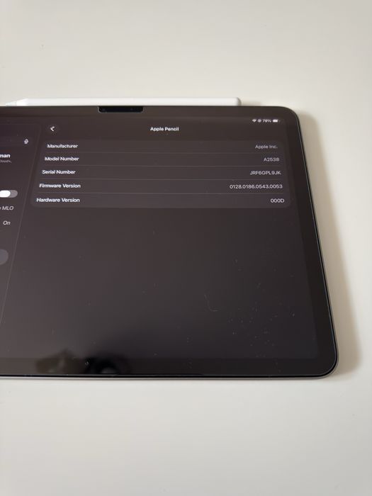 Ipad air 11 + Apple pencil pro + Apple smart folio case Constanta