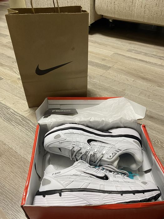 Nike P6000 White - Black
