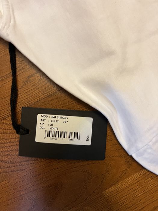 Tricou RAF Simons XL nepurtat