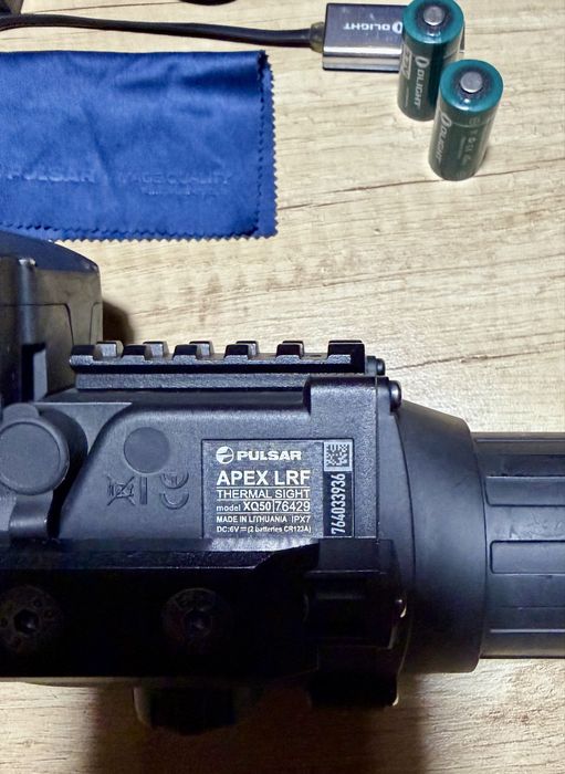 Luneta cu termoviziune PulsarApex LRF XQ50