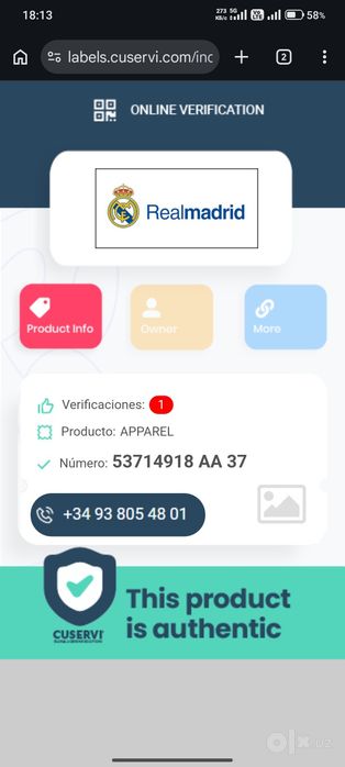 Rasmiy to'p Real Madrid sotiladi