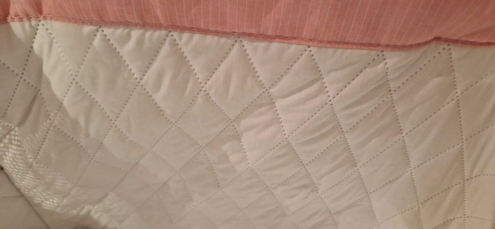 Детско легло/кошара Lionelo Theo "next to me" - 2бр - розово и сиво