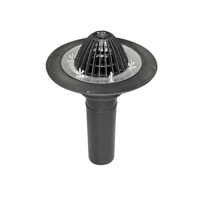 Кровельные воронки с обогревом, боковые, аэраторы, трапы