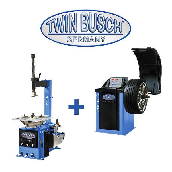 Баланс и Монтаж демонтаж машина за гуми TWIN BUSCH GERMANY