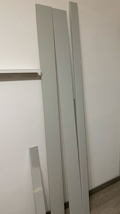 Планка доборная (доборка) серый софт