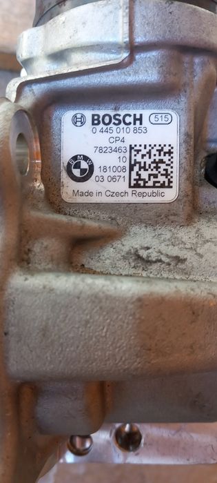 Рейка и помпа високо налягане за дизелово  bmw