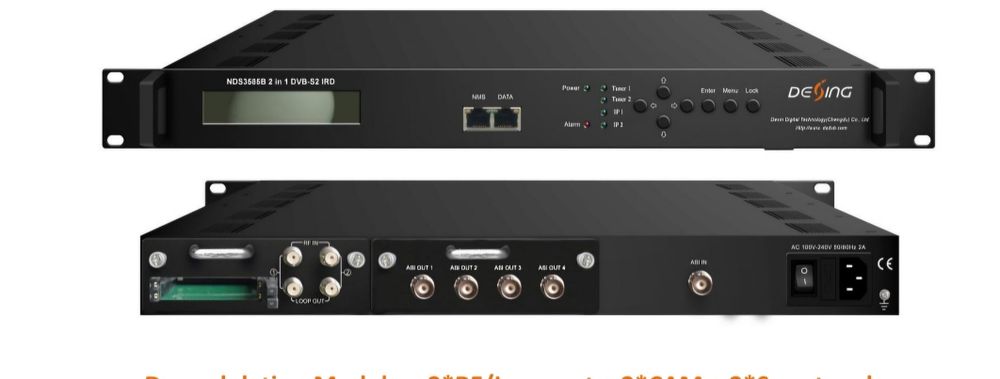 IRD Dexing DVB S/S2 Modulator QAM CATV