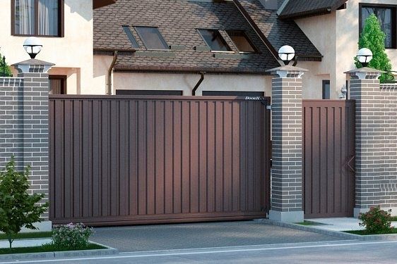 Автоматические Откатные ворота