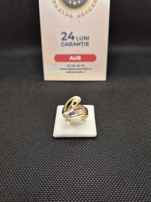 Inel aur 14K 3.13g (49445 Ag42 ROMAN ) Garantie 2 ani!
