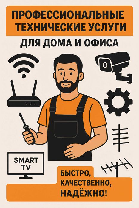 Televizor va texnika sozlash Настройка телевизоров и техники