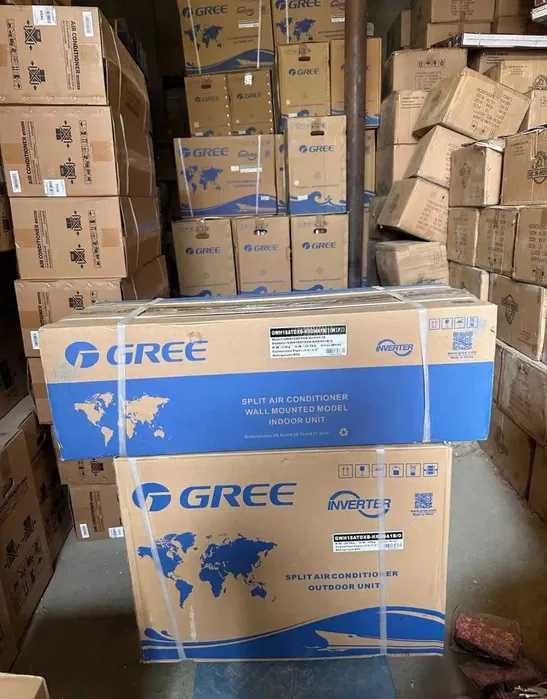 Кондиционер GREE 12 доставка установка оптовая цена Рассрочка