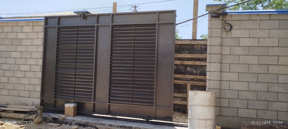 Откатные и распашные ворота