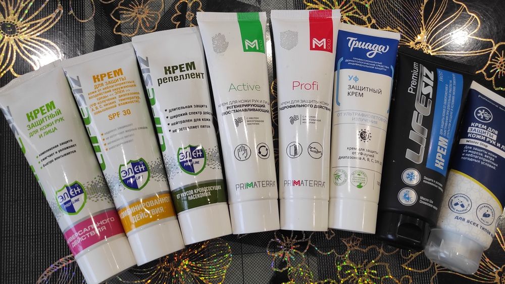 Защитные крема для лица и рук