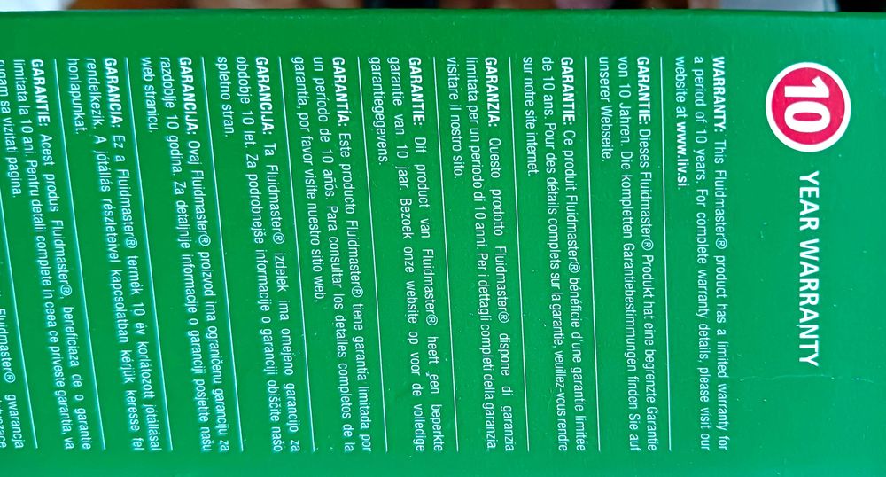 Valva de umplere - robinet flotor 3/8 LIV, Nou  - Brasov