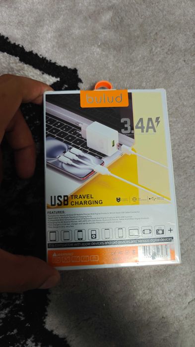 Încărcător de Rețea, 3 Porturi USB