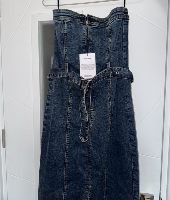 Дънкова рокля Bershka М размер