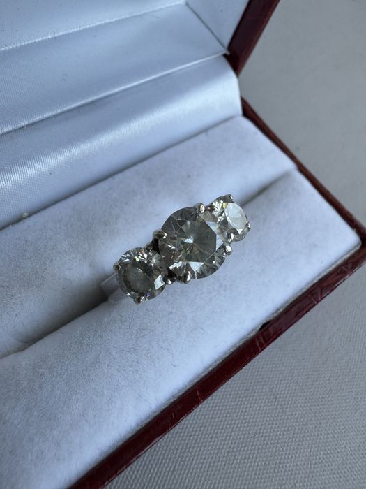 Inel din argint si cubic zirconia