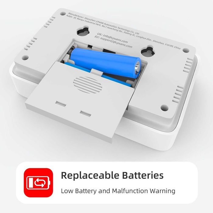 Детектор за въглероден окис  CO CPVAN безжичен 3-в-1- COS- X3 Plus