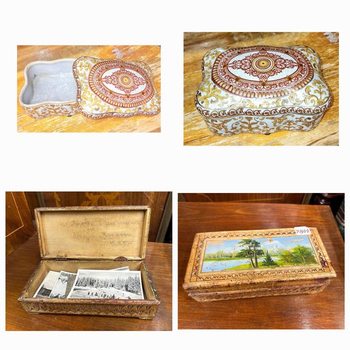 Шкатулки ретро СССР