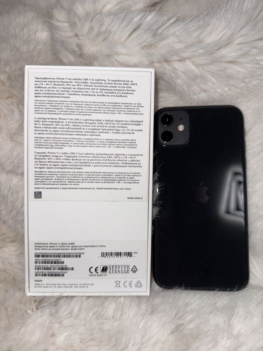 Iphone 11, черен, с кутия