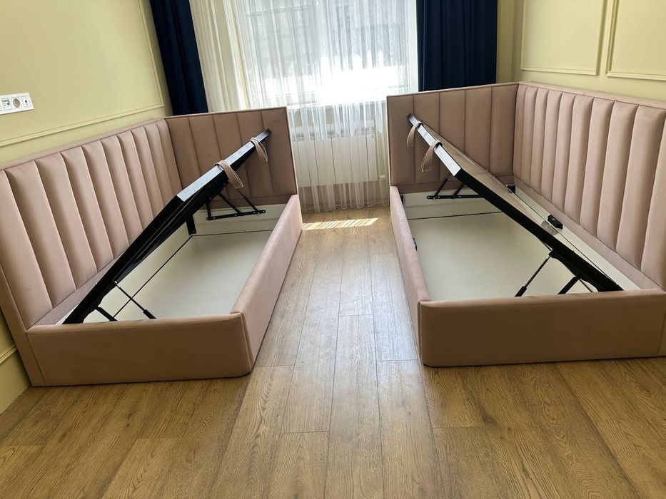 Кровать. Кровать в ташкенте мягким. В наличии