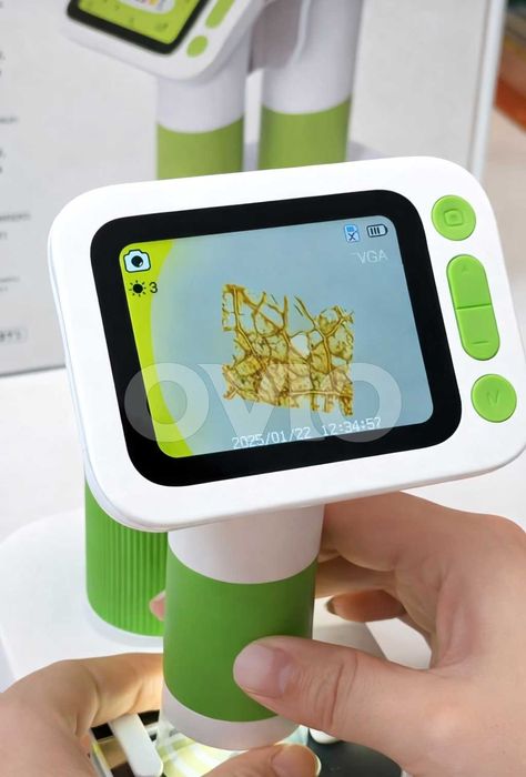 Детский цифровой микроскоп (M1) - 1000x ZOOM (фото и видео)