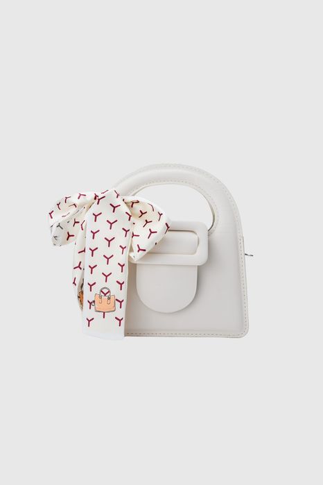 НОВО! ЛИКВИДАЦИЯ! Малка дамска чанта с панделка-шампанско