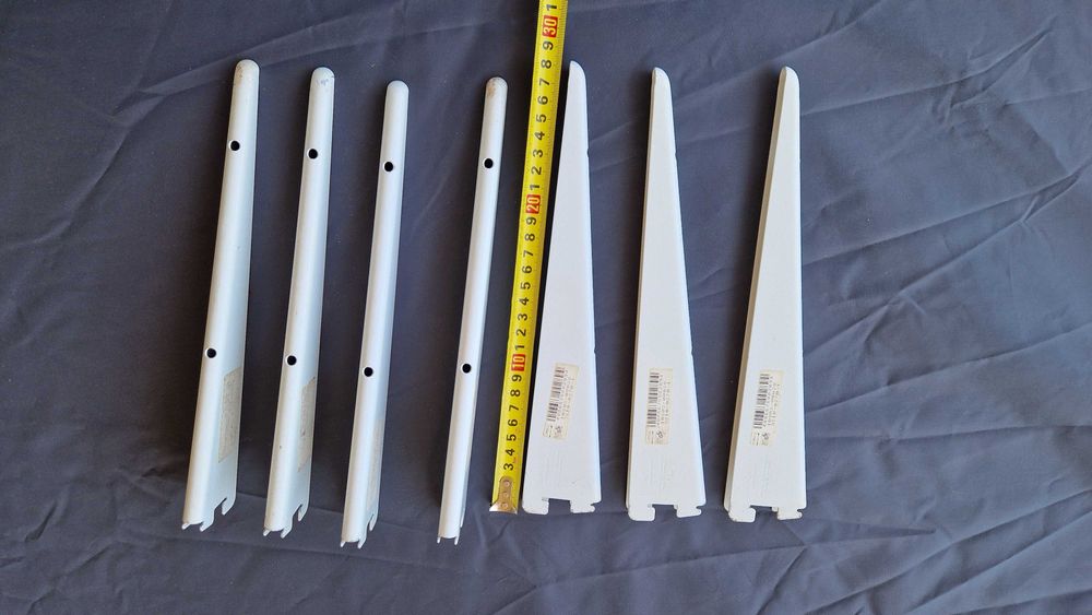 Метални държачи - бели