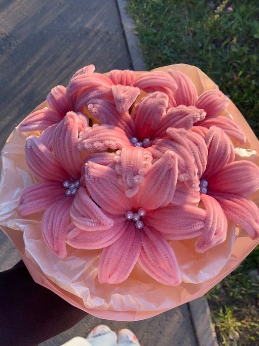 букет самодельный