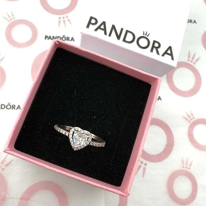 Inel Pandora Inimă Argintie - Argint 925, in cutie