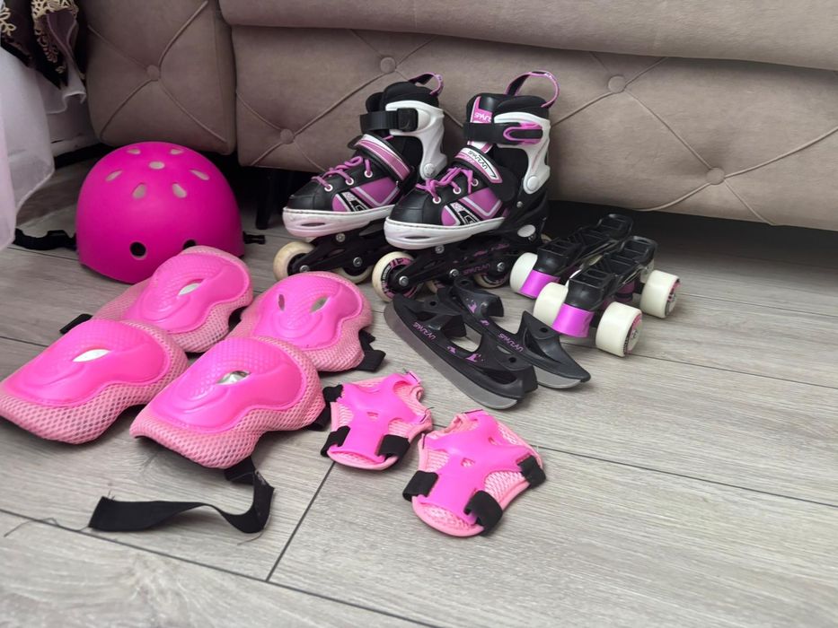 Role 3 în 1 +echipament de protecție