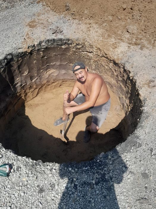 Копкий туалета ,чистка ила.