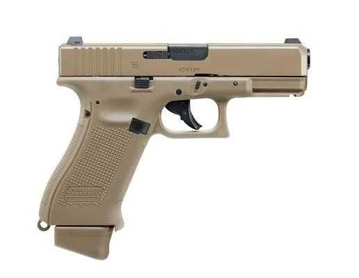 Pistol  airsoft GLOCK 19X COYOTE Blowback CO2 Licenta GLOCK