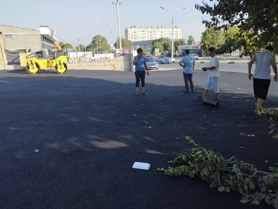 Асфалт asfalt issiq melki kafolat beriladi