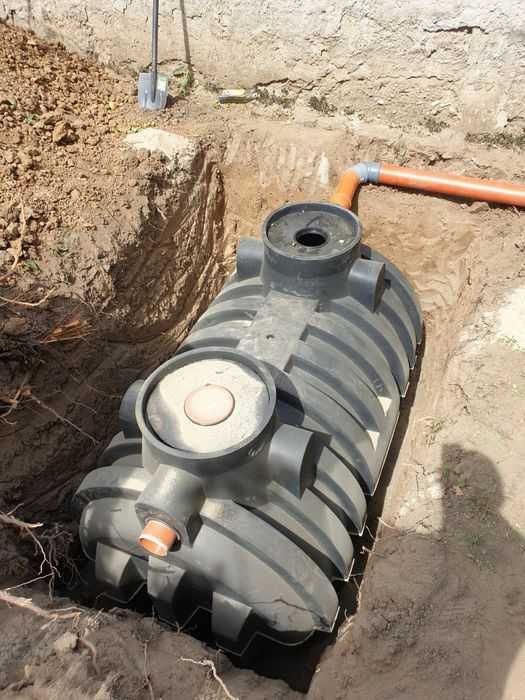 Fosa septica tricamerala Bunker 5000l