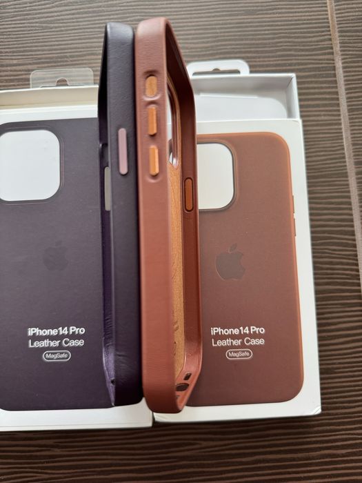 Huse iPhone 14 Pro Leather MagSafe