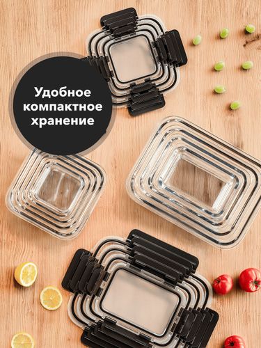 Контейнера для хранения стеклянные