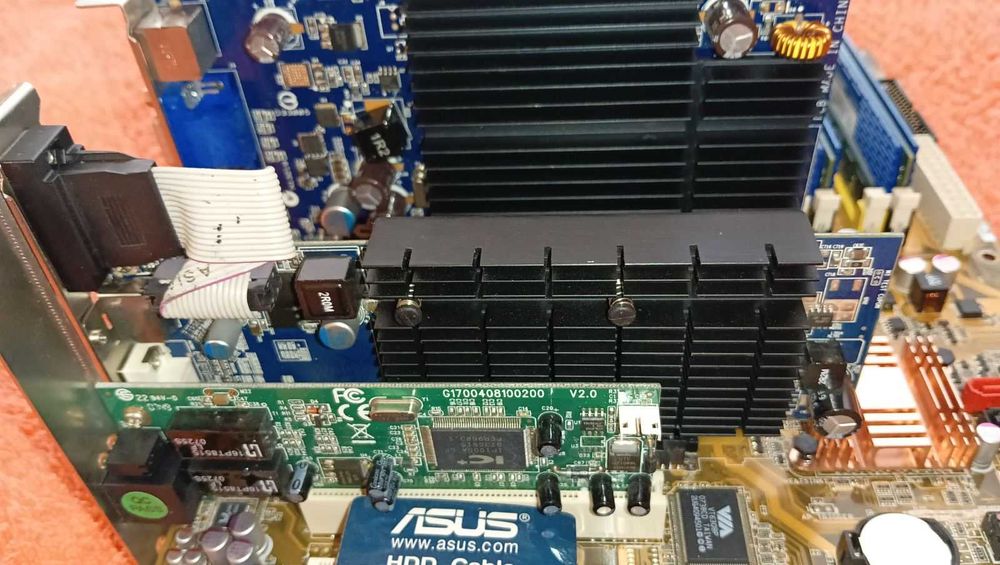 Дънна платка ASUS + CPU + RAM + GPU