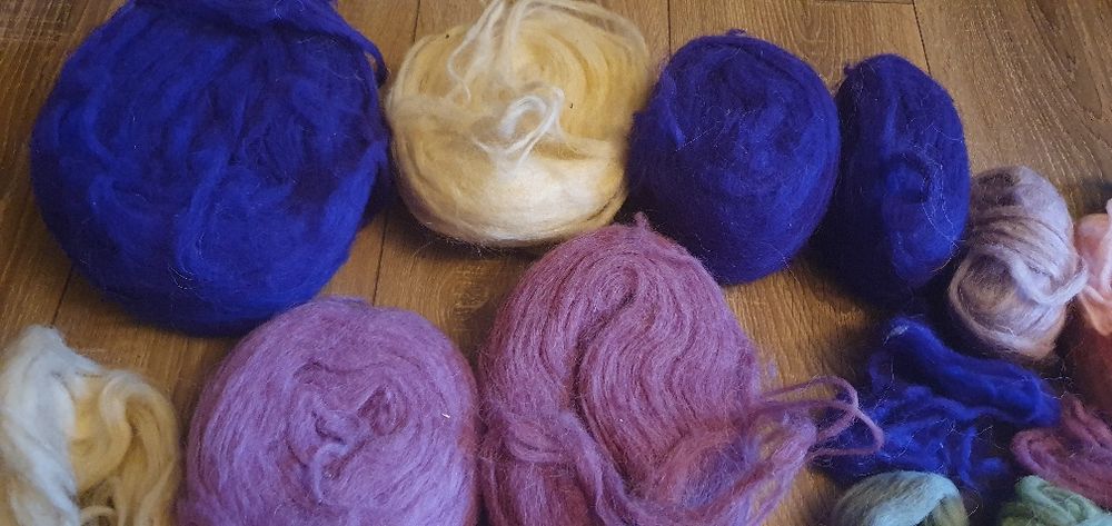 Lana netoarsa 1kg diverse culori