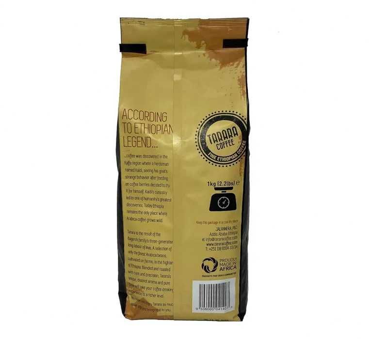 Cafea Premium Boabe - Tarara. 100% Arabica Pura din Etiopia