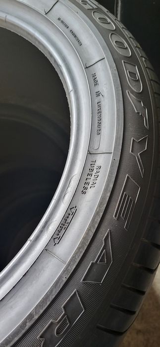 2 anvelope 275 45 18 goodyear runflat mercedes original 7mm