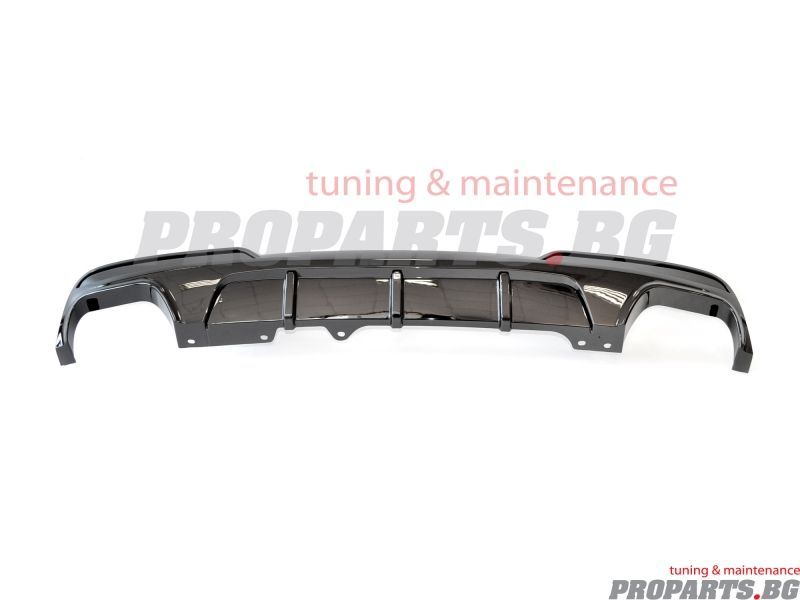 M perfromance дифузер за BMW f10 10-17 м перформанс 550 тип