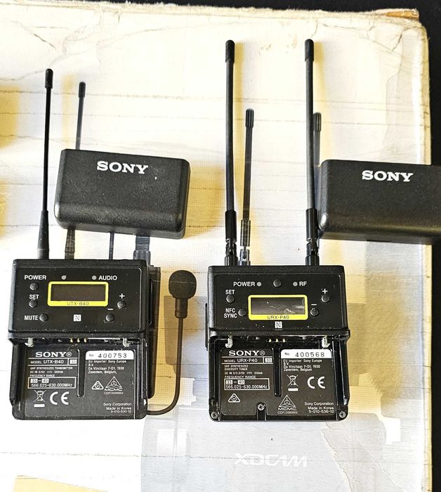 Sistem audio wireless Sony UWP-D21 -instrument cu acumulatori