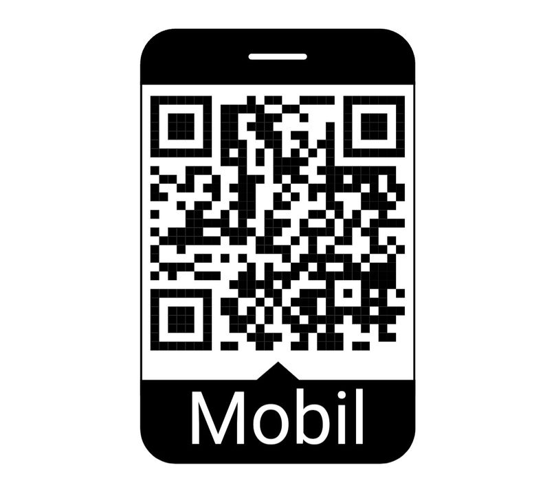 Codul este un sticker autocolant de înaltă calitate pe care îl lipești