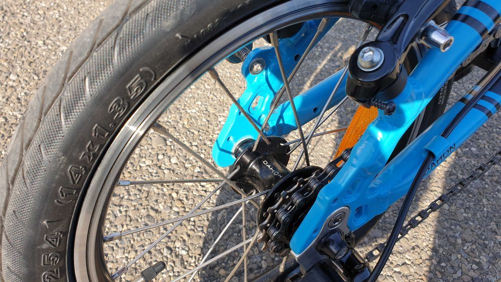 Bicicleta Pliabila DahonK3 Tourquoise noua 8.100 kg, accesorii incluse