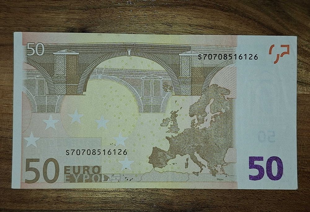 Bancnota 50€ 2002 de colecție