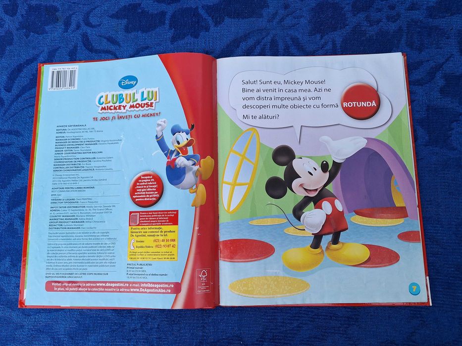 DeAgostini | Disney Clubul lui Mickey Mouse | Forma Rotunda