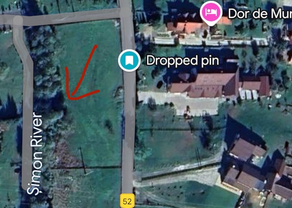 Teren intravilan 2200 m2 - Simon, Bran. Drum asfaltat & Utilitati Simon ...