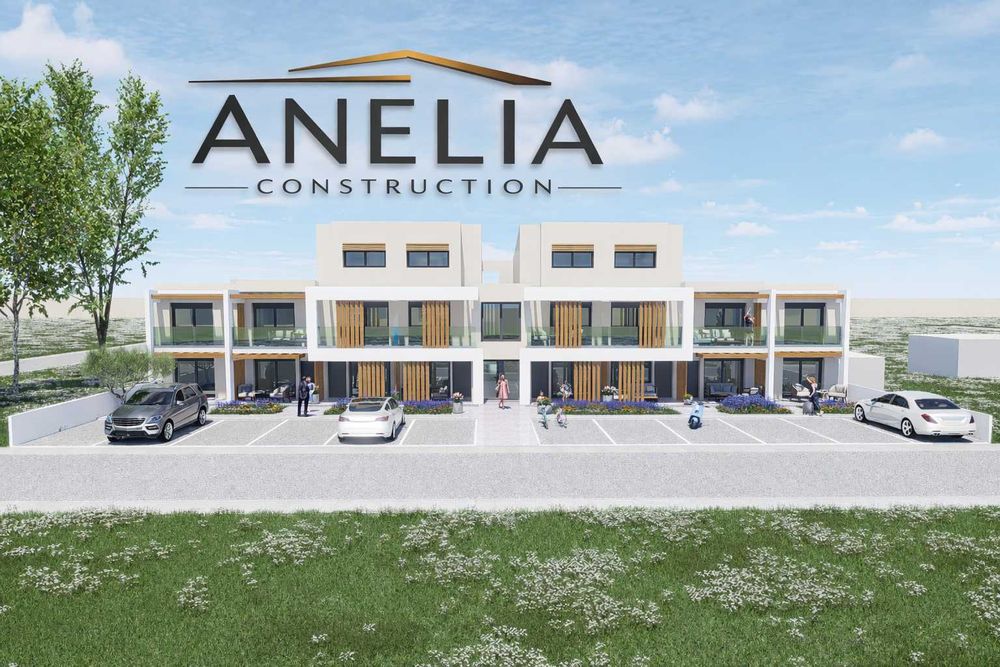 Къща с двор на 300 м от морето – нов комплекс в Ставрос, Гърция